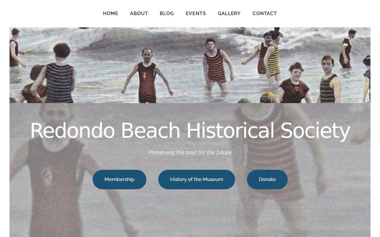Redondo Beach people directories and local history at the Historical Society